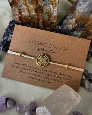 Jemný šperk s mocnou energií ✨ Tento Cosmo Energy náramek na zlatém sametovém provázku se zirkonem není jen ozdobou, ale...